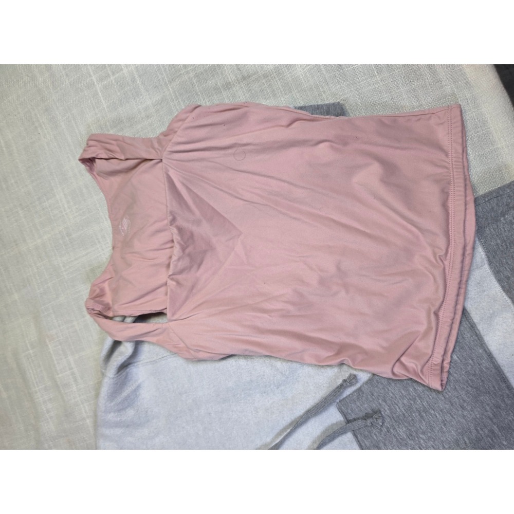 Wild Fable Gray Hoodie and Qinsen Pink Tank Top Bundle Small 2 Piece Set - Picture 3 of 8